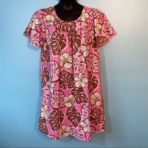 🛍3/$30 Pink  Hawaiian floral mumu